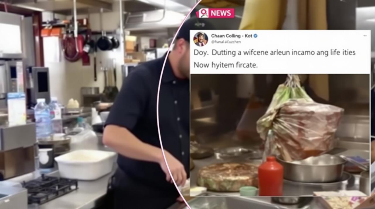 某知名餐厅后厨卫生问题曝光，网友拍到触目惊心画面